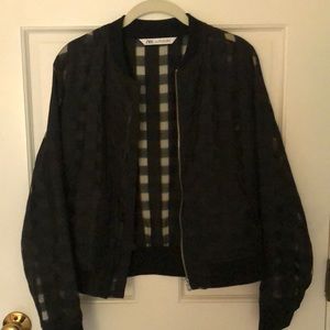 Zara zip lightweight jacket